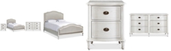 Furniture Carter Upholstered Bedroom Furniture Collection, 3-Pc. Set (Upholstered Queen Bed, Dresser & Nightstand)